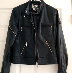 Leather Moto Jacket
